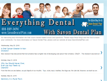 Tablet Screenshot of dentaltalk.savondentalplan.com